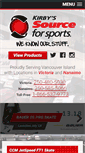 Mobile Screenshot of kirbyssports.com